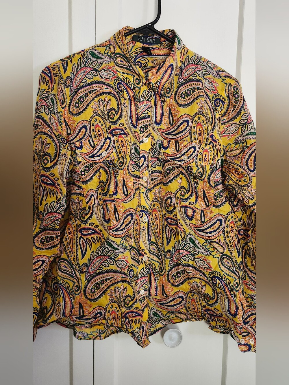 Ralph Lauren Paisley Blouse
